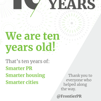 Frontier PR Celebrates a Decade